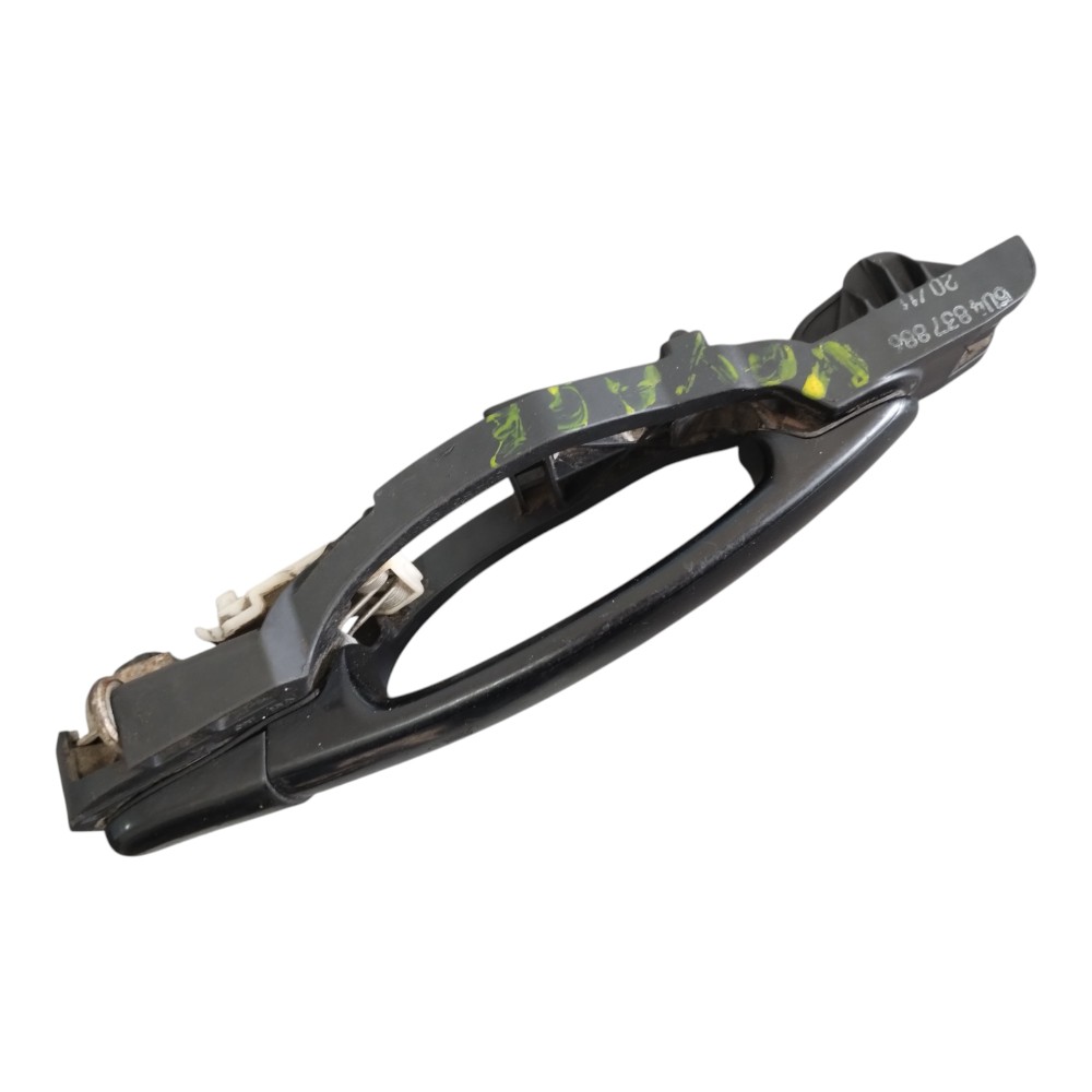 Maçaneta Externa Dianteira Direita Vw Gol G5 G6 2010 À 2016. Preto Dianteira 4