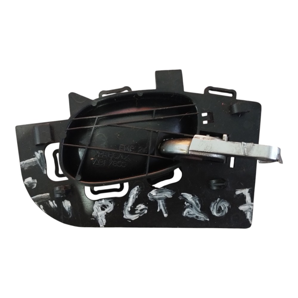 Maçaneta Interna Traseira Esquerda Peugeot 206 207 Sw 98/14. Preto Traseira 3