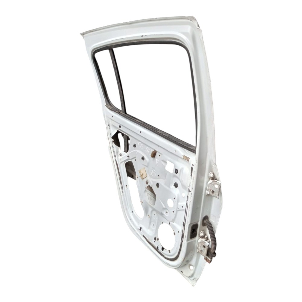 Porta Traseira Esquerda Renault Sandero 2009 Á 2013. Traseira Esquerda Branco 8