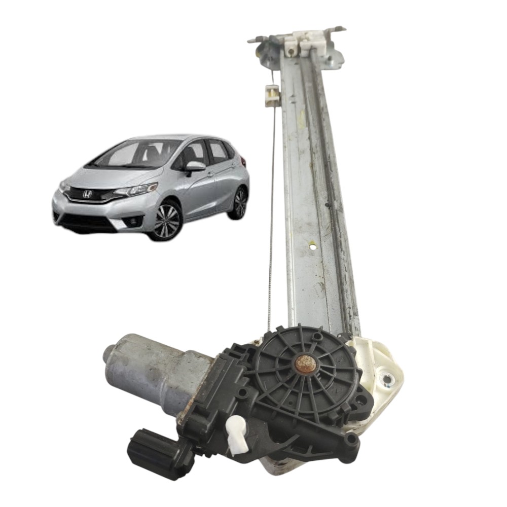 Máquina Vidro Elétrico Diant Esquerdo Honda New Fit 14 À 18. 1