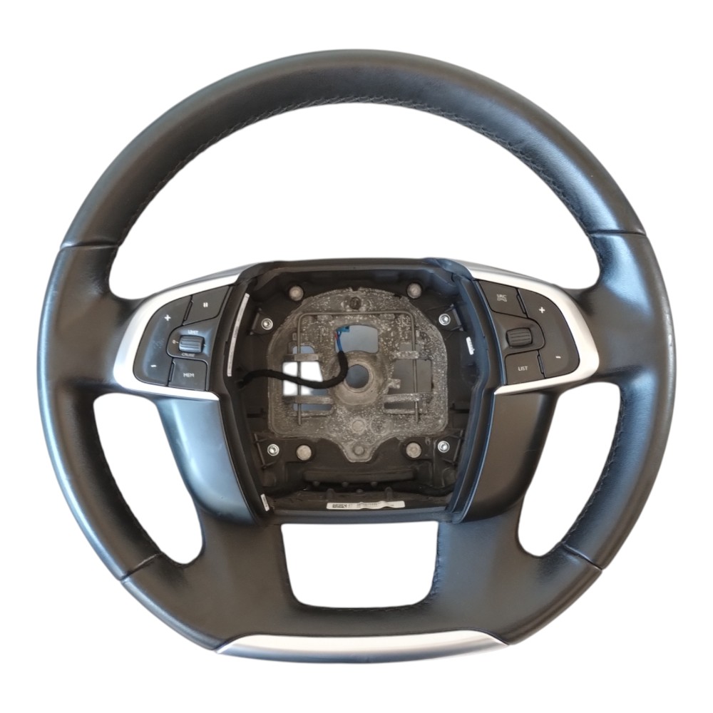 Volante Direção C/ Comandos Citroen C4 Lounge Thp Original. Preto