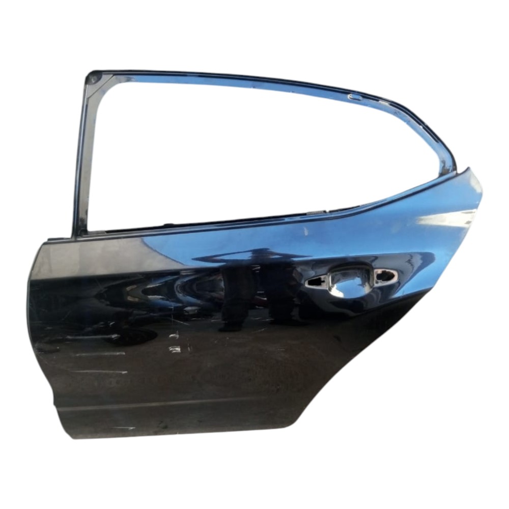 Porta Traseira Esquerda Citroen C4 Lounge 2014 À 2018. Traseira Esquerda Preto 4