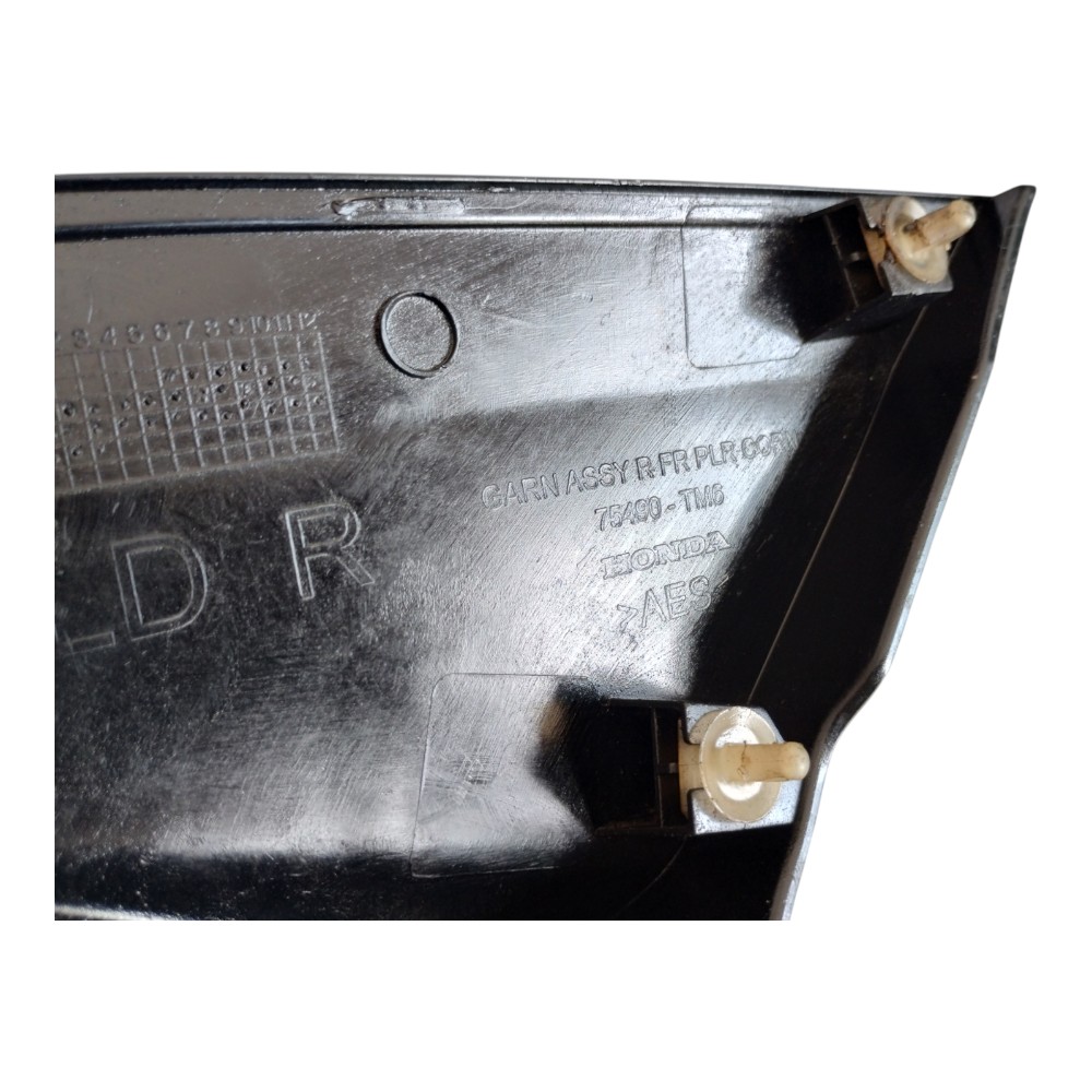 Moldura Externa Retrovisor Direito Honda City 2009 À 2014. Preto 5
