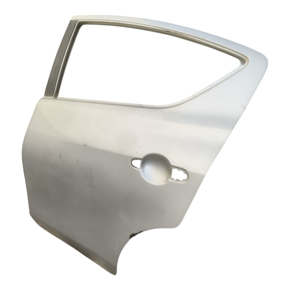 Porta Traseira Esquerda Nissan Versa 2013 À 2019. Traseira Esquerda Prata 3