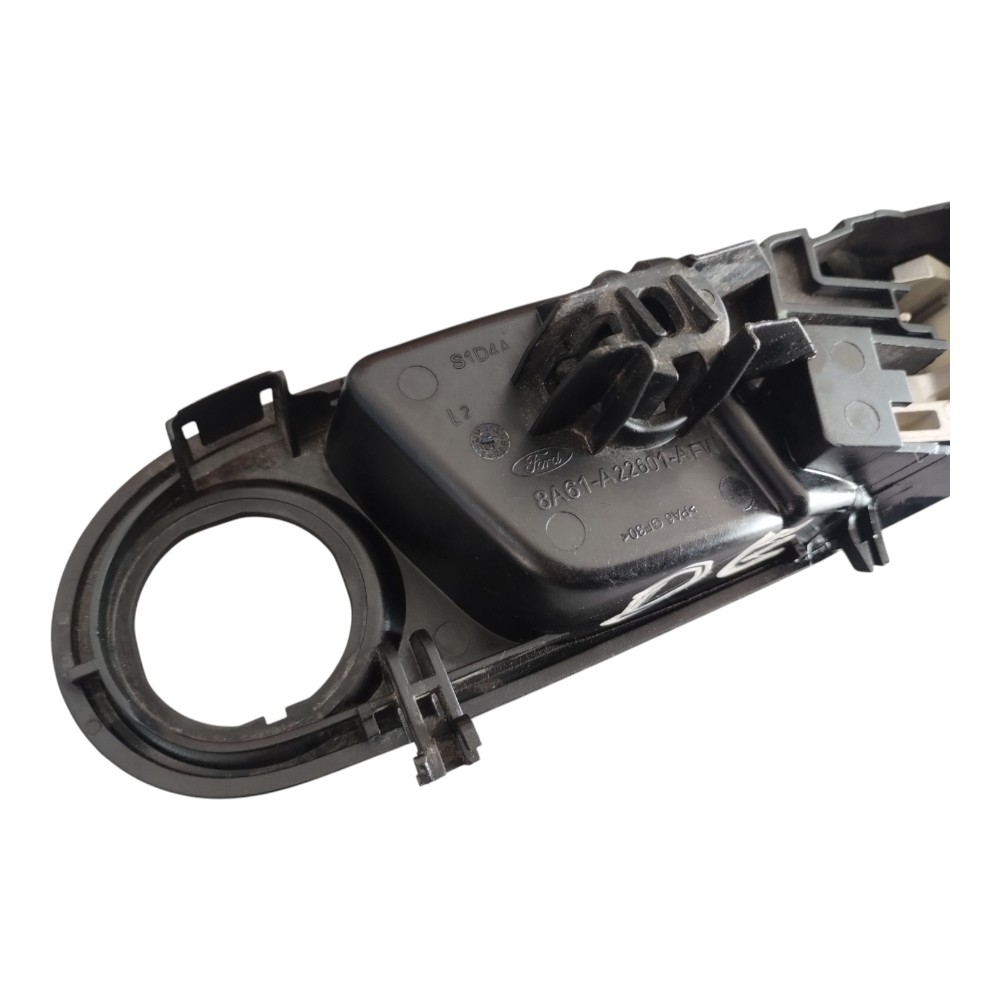 Maçaneta Interna Dianteira Esquerda Ecosport 2013 A 2019. Preto Dianteira 3