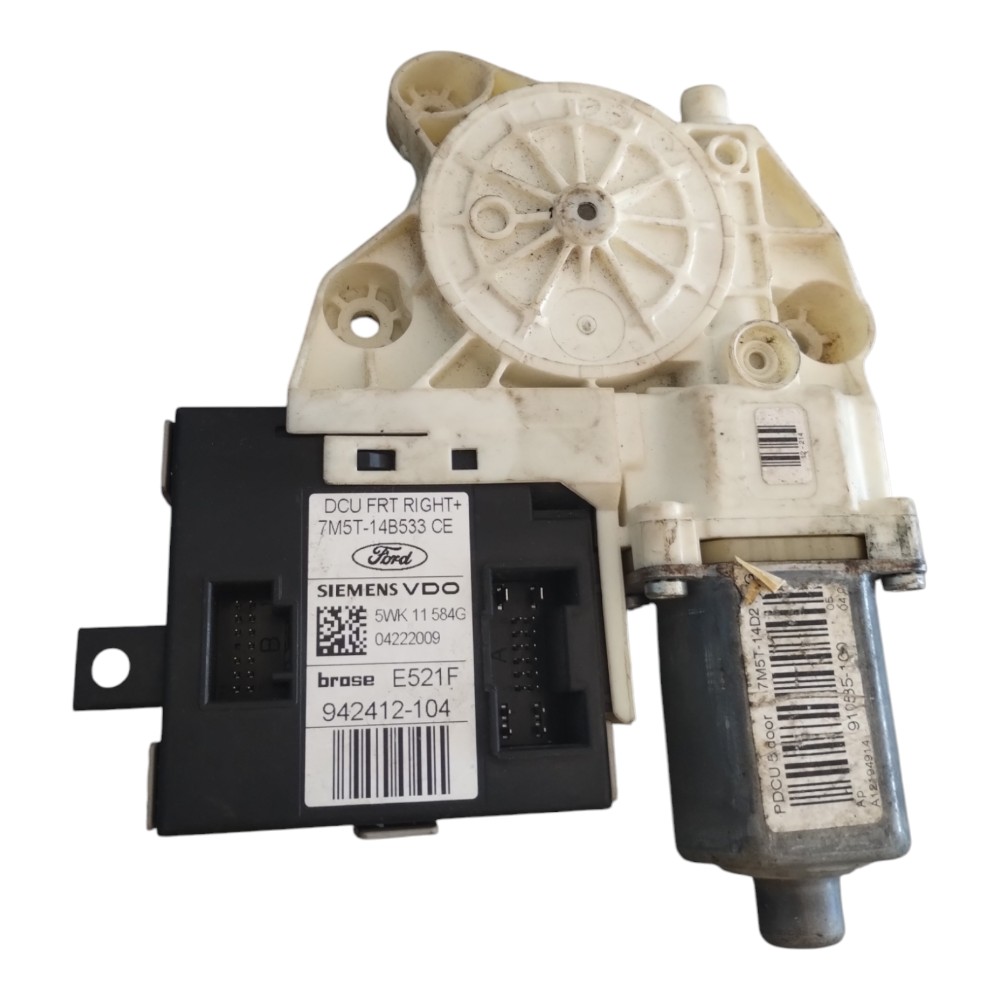 Motor Máquina De Vidro Elétrico Ford Focus 2009 À 2013. 1