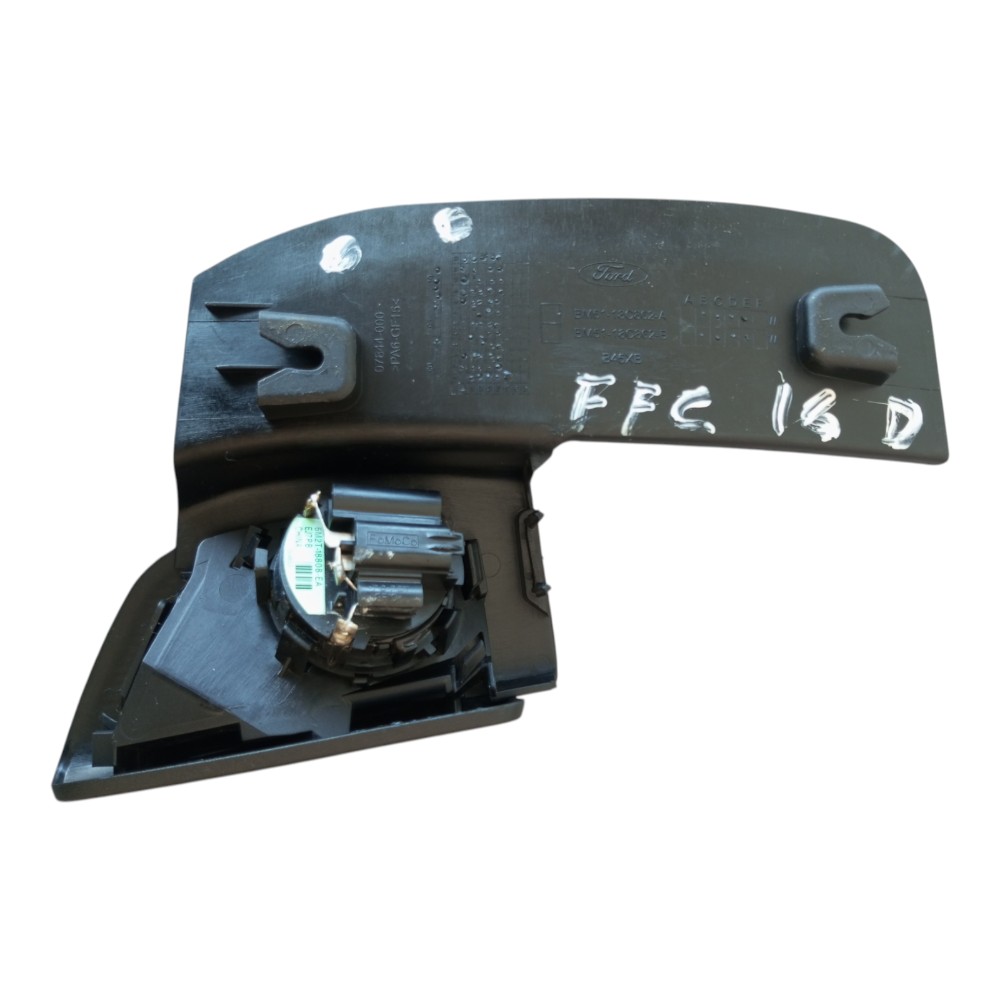Moldura Interna Retrovisor Direito Ford Focus 2014 À 2018. – Preto 2
