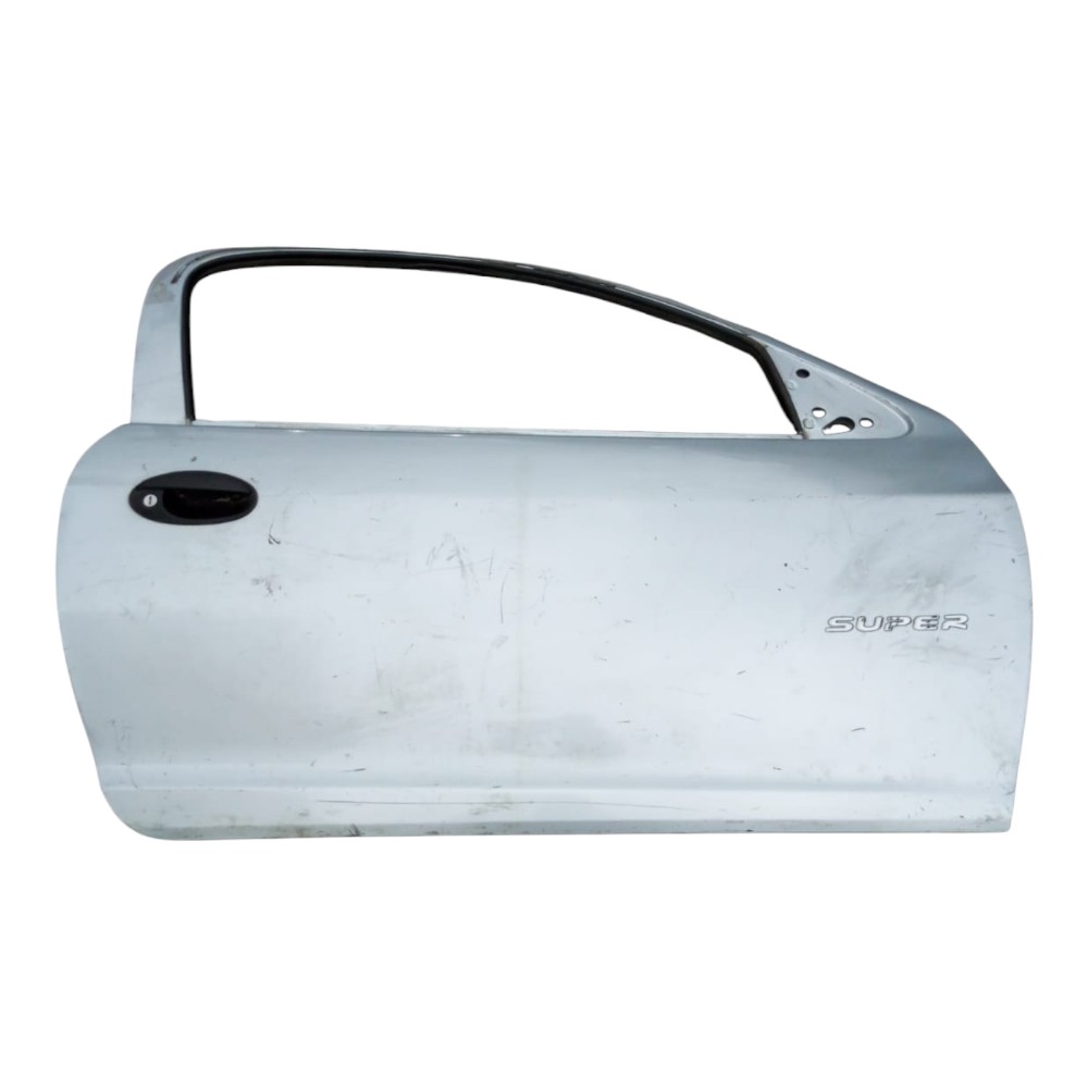 Porta Dianteira Direita Gm Celta Super 2 Portas 2006 À 2016. Dianteira Direita Prateado 4