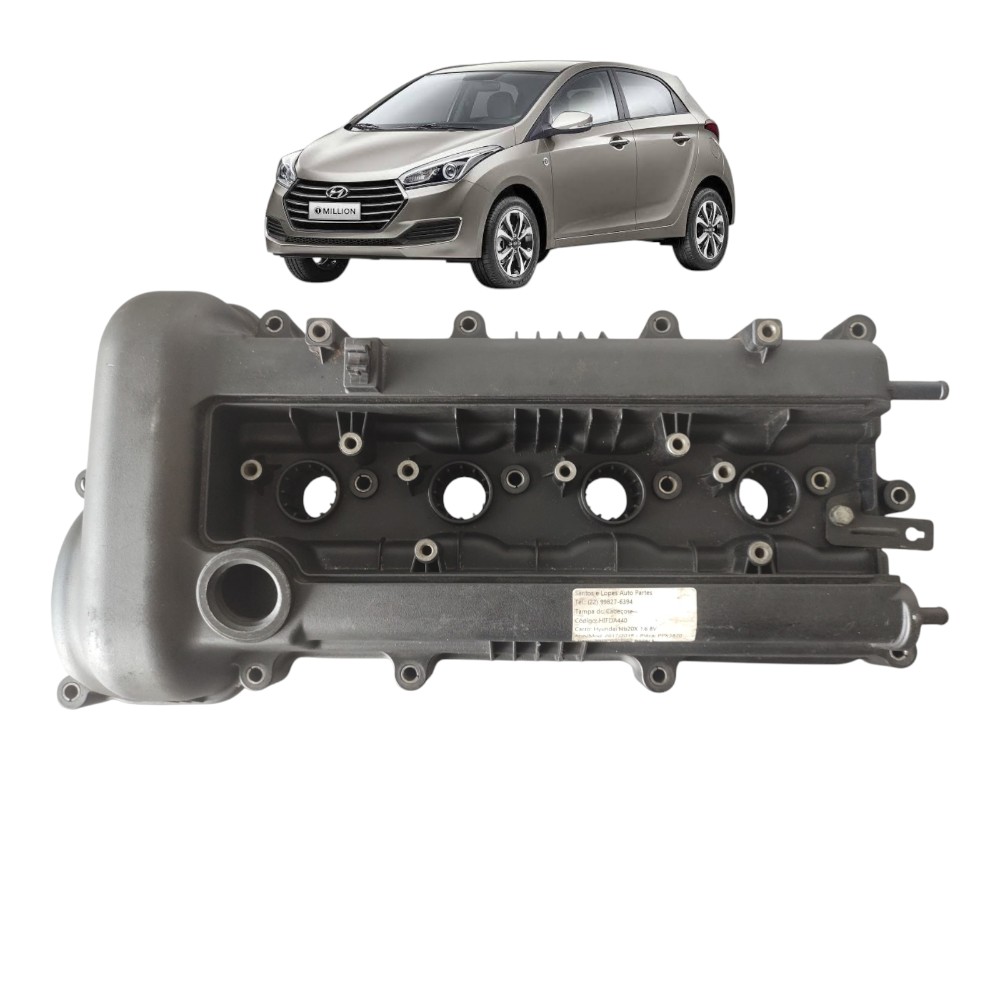 Tampa Comando Válvulas Hyundai Hb20 Creta Kia Cerato 1.6 16v 1