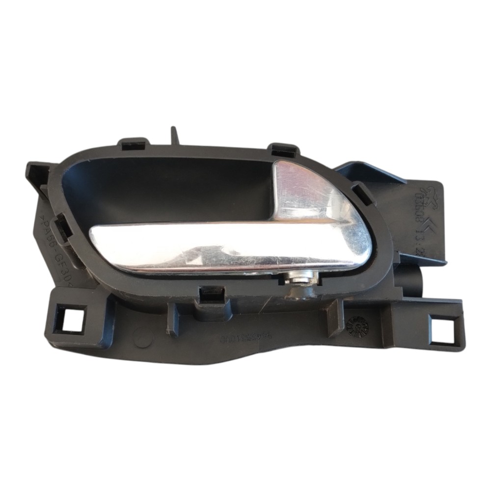 Maçaneta Interna Traseira Direita Citroen C4 2008 À 2011. Preto Traseira 1