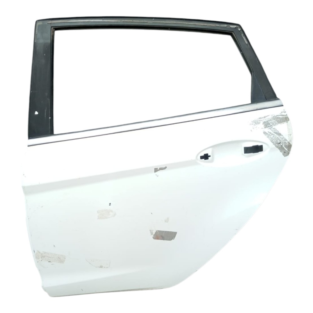 Porta Traseira Esquerda Ford New Fiesta 2014. Traseira Esquerda Branco 1