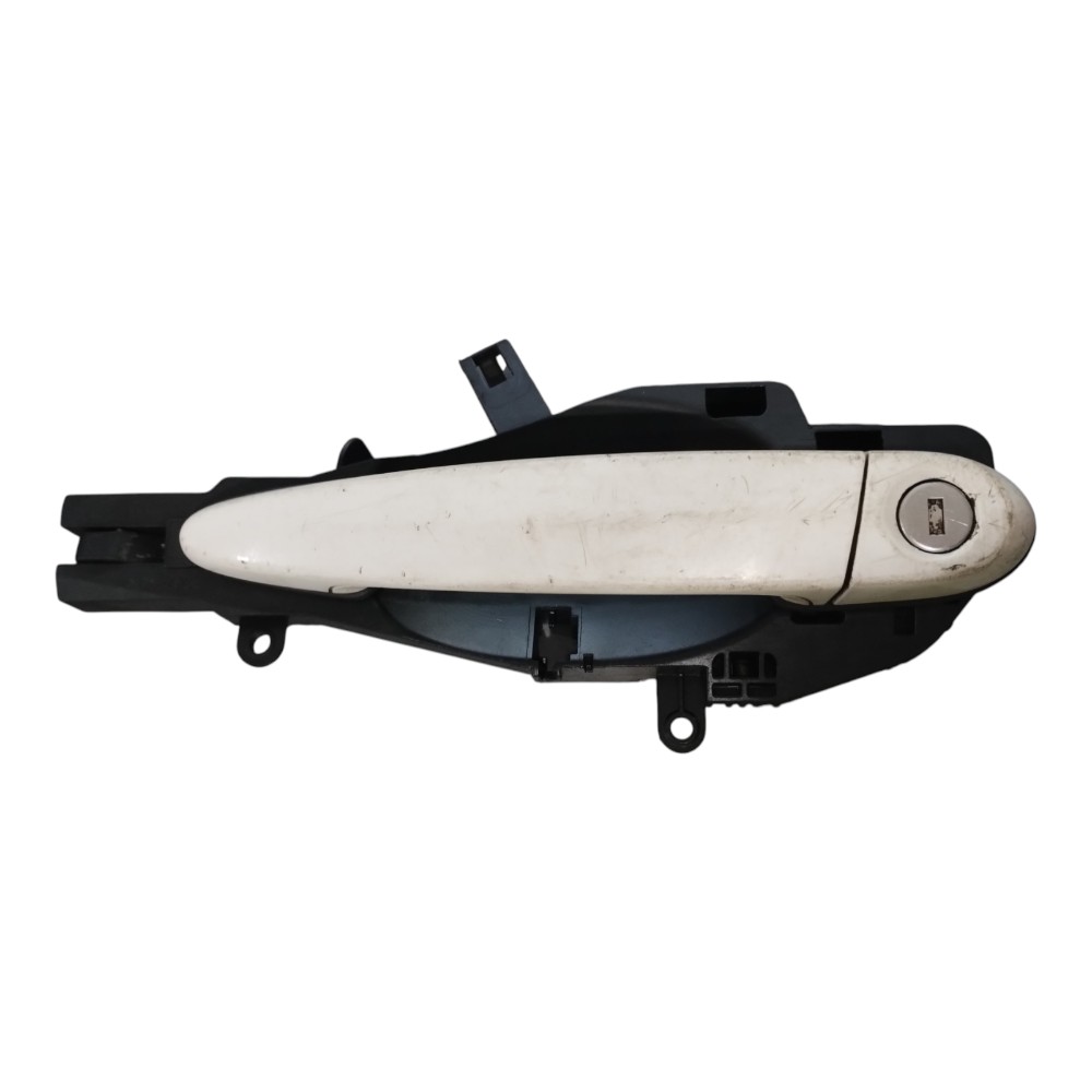 Maçaneta Externa Dianteira Esquerda Bmw 318i 2008 À 2012. Branco Dianteira