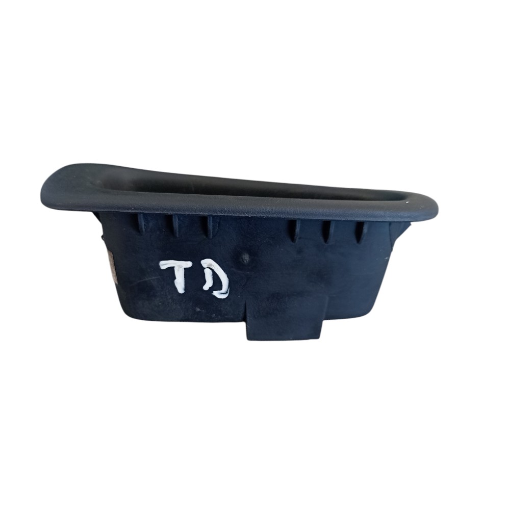 Puxador Porta Traseira Direita Peugeot 206 207 2008 À 2014. Preto Traseira 2