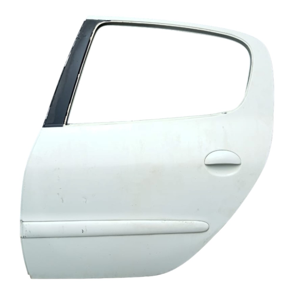 Porta Traseira Esquerda Peugeot 207 Hb Active Hatch 08/14. Traseira Esquerda Branco
