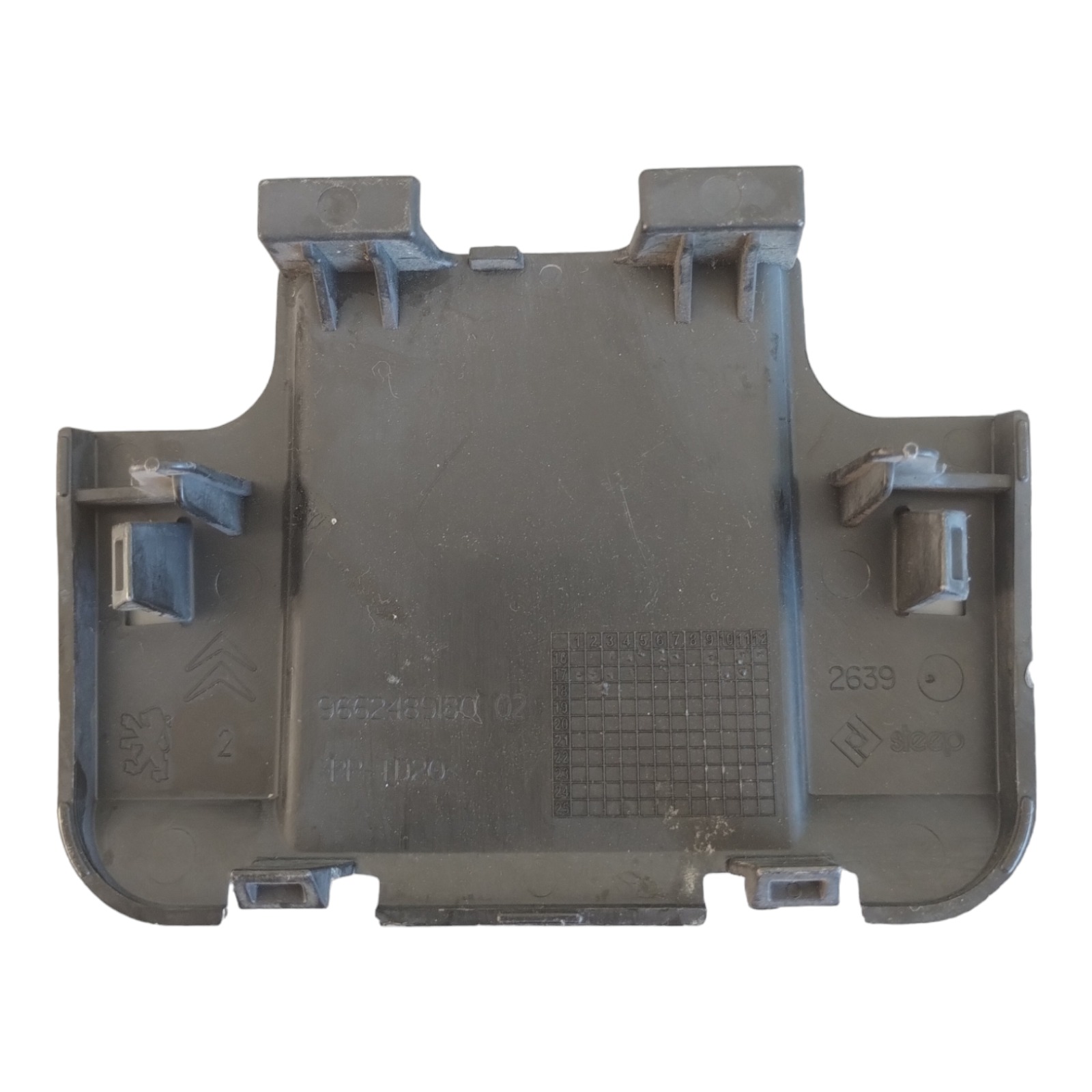 Acabamento Tampa Inferior Painel Citroen C3 Aircross 6
