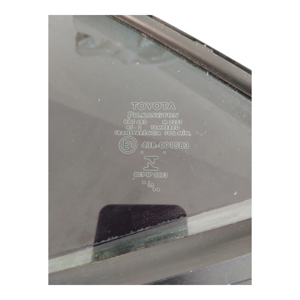 Vidro Fixo Traseiro Esquerdo Toyota Corolla 2015 Á 2019. 2