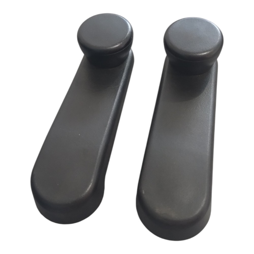 Manivela Vidro Traseiro Gm Onix Prisma 2013 A 2019. Preto 3