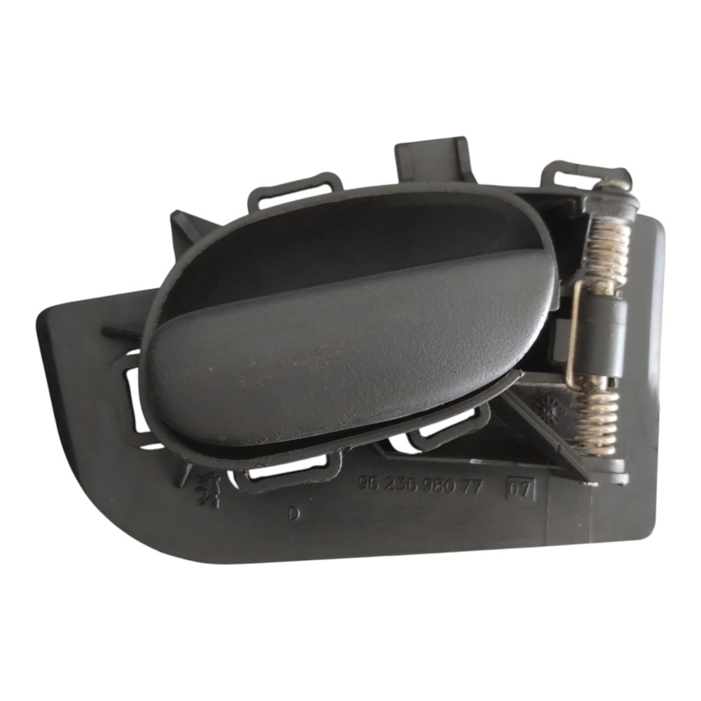 Maçaneta Interna Direita Dianteira/traseira Peugeot 206 207. Preto Dianteira/traseira