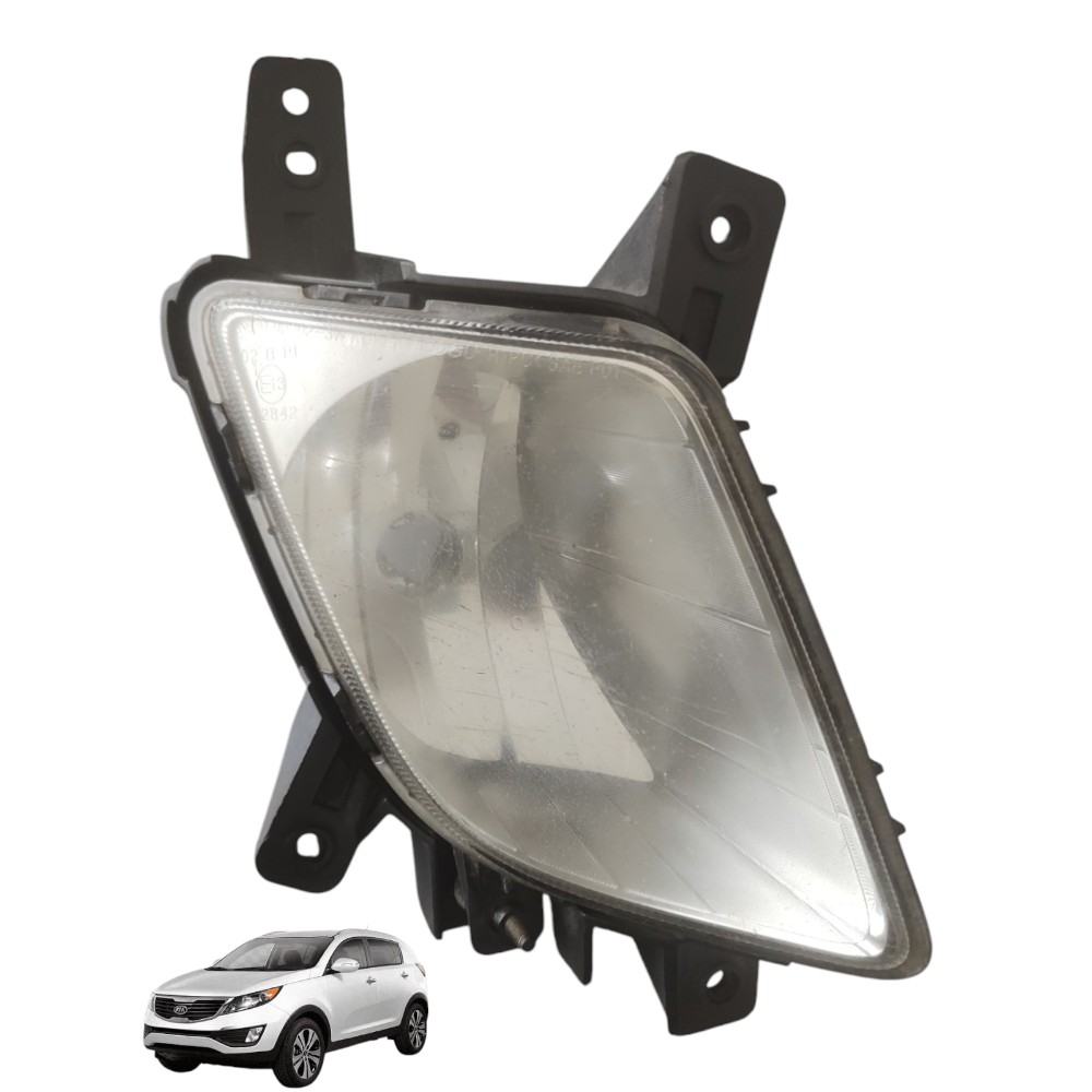 Farol Auxiliar Milha Direito Kia Sportage 2011 À 2014. Incolor