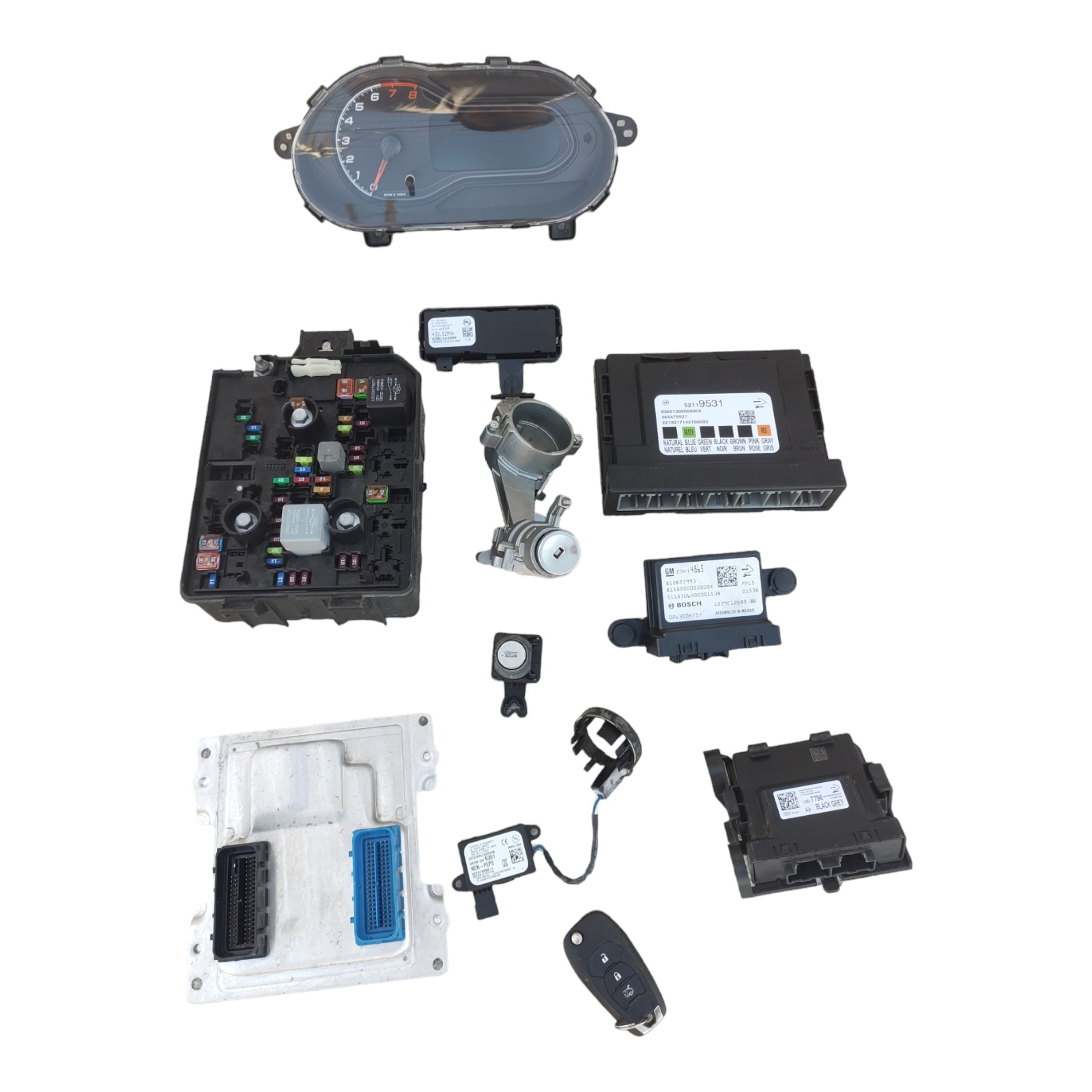Kit Módulo Injeção Gm Onix E Prisma 1.4 8v Automátic 16 À 20 9