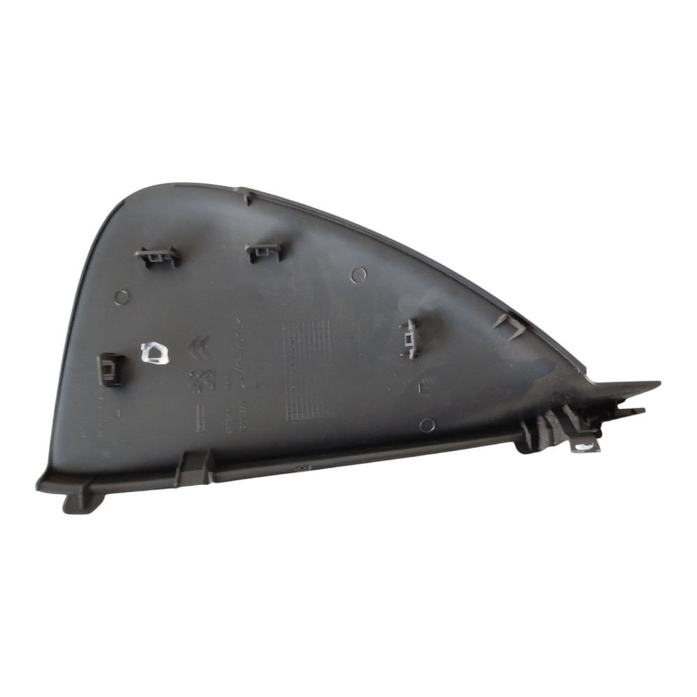 Moldura Lateral Direita Painel Citroen C4 Lounge 2014 À 2018 Preto Fosco 2
