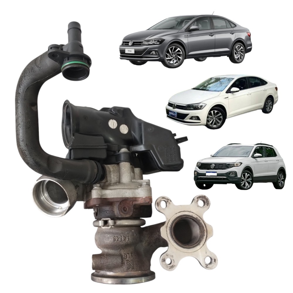 Turbina Vw Virtus Polo Tcross Nivus 1.0 Tsi 3cc 200 Turbo.