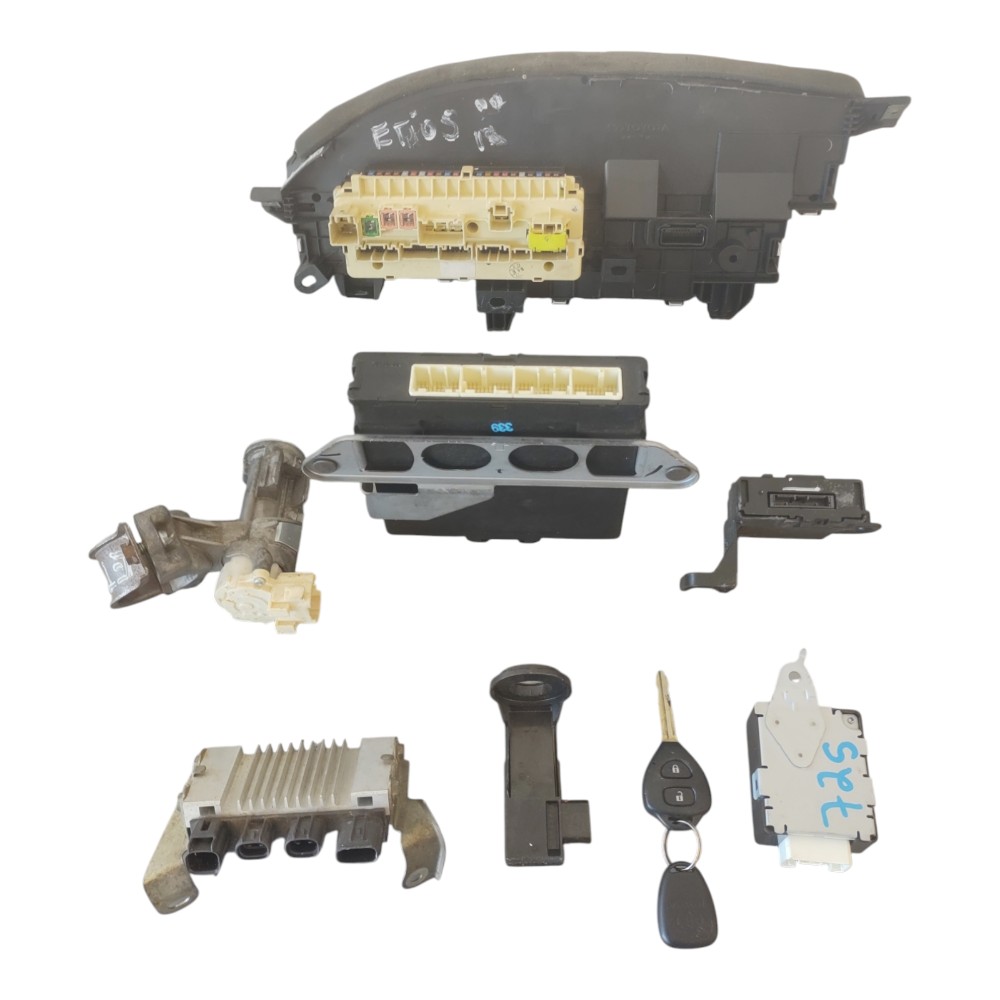 Kit Code Módulos De Injeção Toyota Etios 1.3 16v Manual. 8