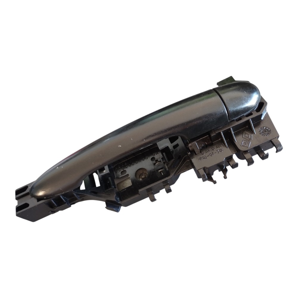 Maçaneta Externa Traseira Direta Renault Megane 2007 À 2012. Preto Traseira 2