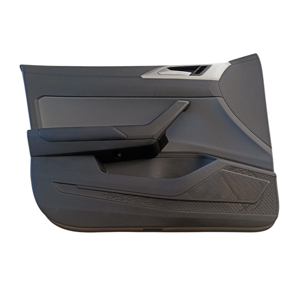 Forro Porta Dianteira Esquerda Volkswagen Virtus Polo Nivus. Preto