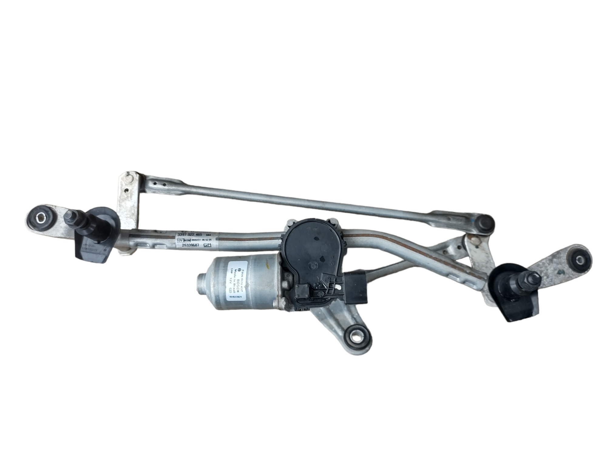 Máquina Motor Limpador Dianteiro Parabrisas Tracker 20 À 23 2