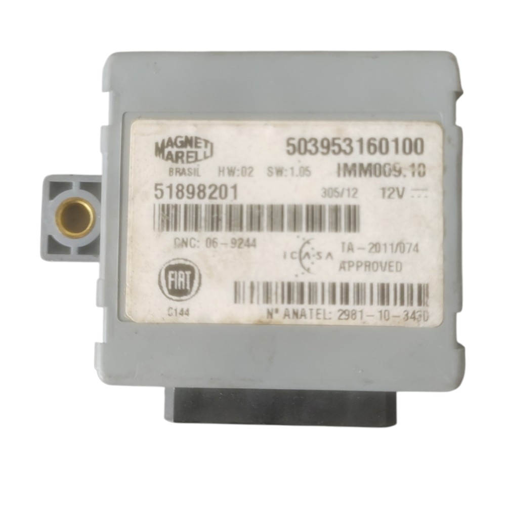 Kit Code Módulos Injeção Fiat Uno Mile 1.0 8v Flex 05 À 13. 4