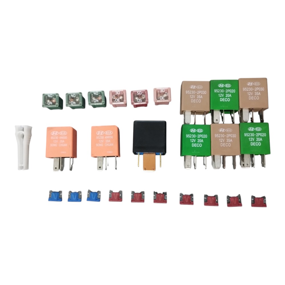 Kit Relé Fusíveis Hyundai Hb20 1.6 16v Aut 2016 À 2019.