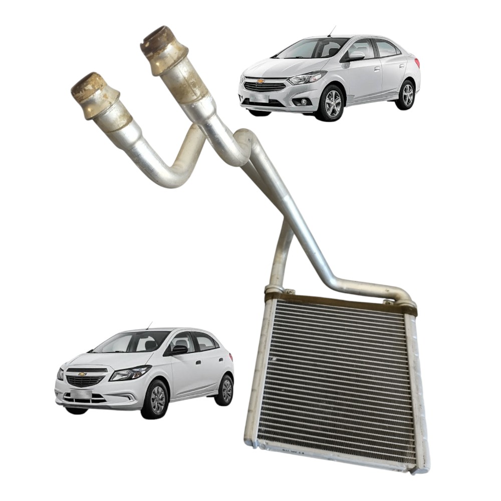 Radiador De Água Do Ar Quente Gm Prisma E Onix 2013 À 2019. 1