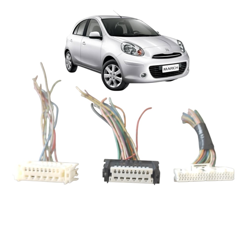 Tomada Módulo Conforto Bcm Nissan March 1.6 16v 2011 A 2018.