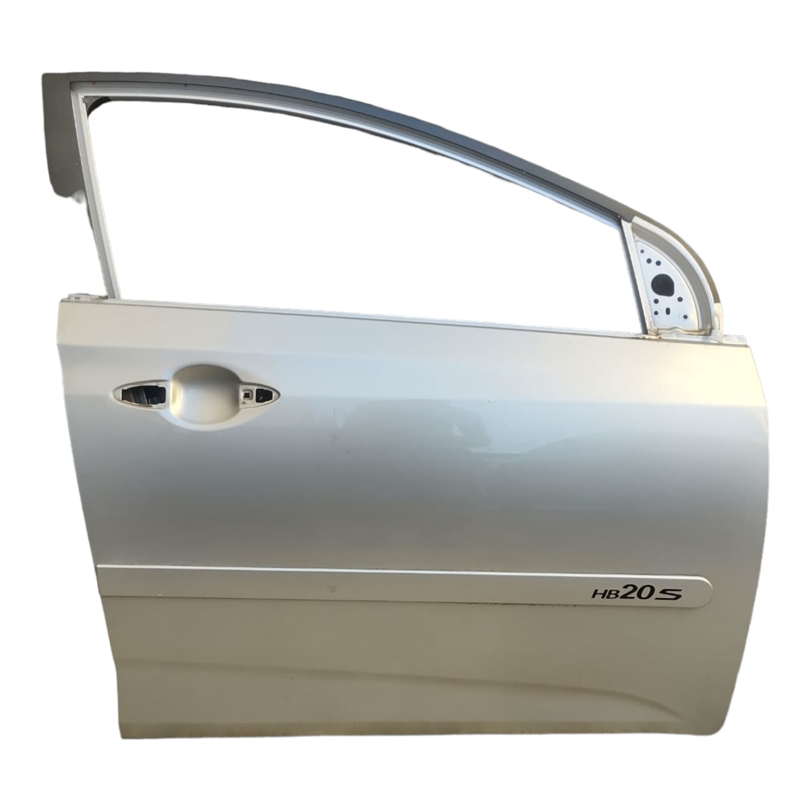 Porta Dianteira Direita Hyundai Hb20 2013 À 2019. Dianteira Direita Cinza 1