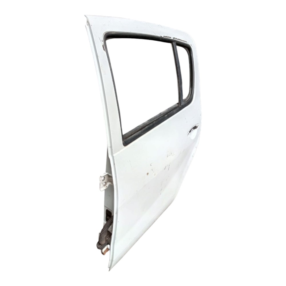 Porta Traseira Esquerda Renault Sandero 2009 Á 2013. Traseira Esquerda Branco 7