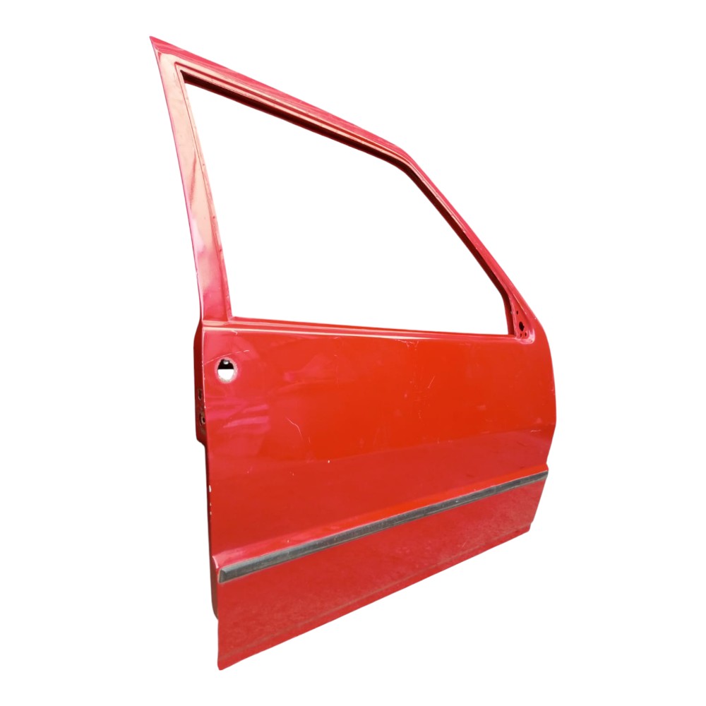 Porta Dianteira Direita Fiat Uno Fire 2 Portas 2004 Á 2013. Dianteira Direita Vermelho 4