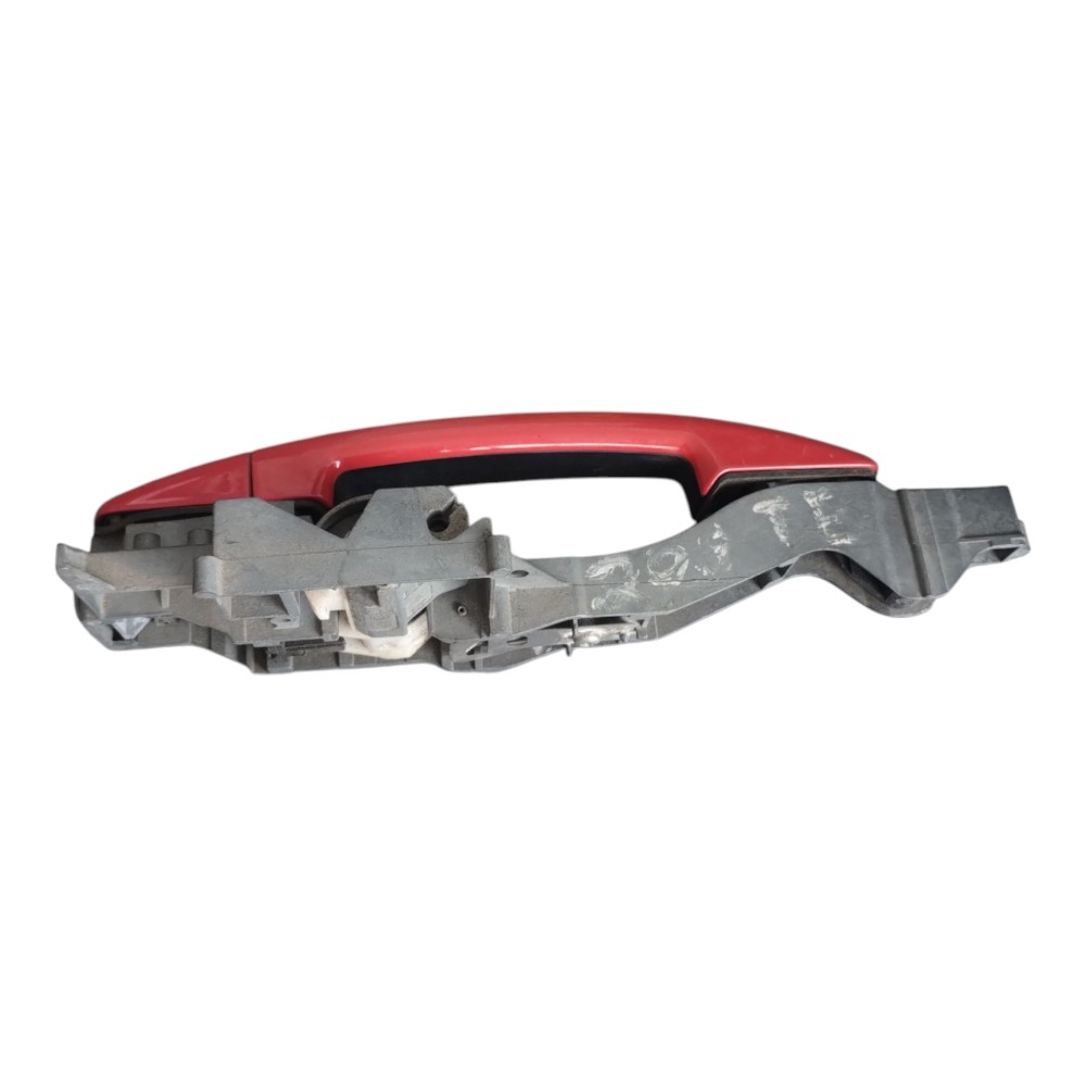 Maçaneta Externa Traseira Esquerda Peugeot 208 2014 À 2019. Vermelho Traseira 6