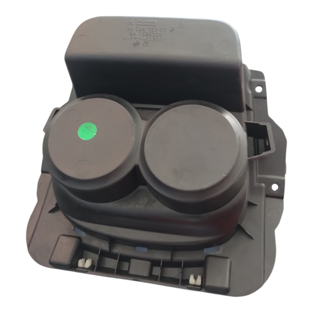 Porta Copos Moldura Console Peugeot 208 2013 A 2019. 4