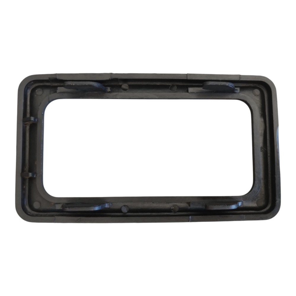 Moldura Acabamento Maçaneta Interna Fiat Uno 2004 À 2013. Preto 2