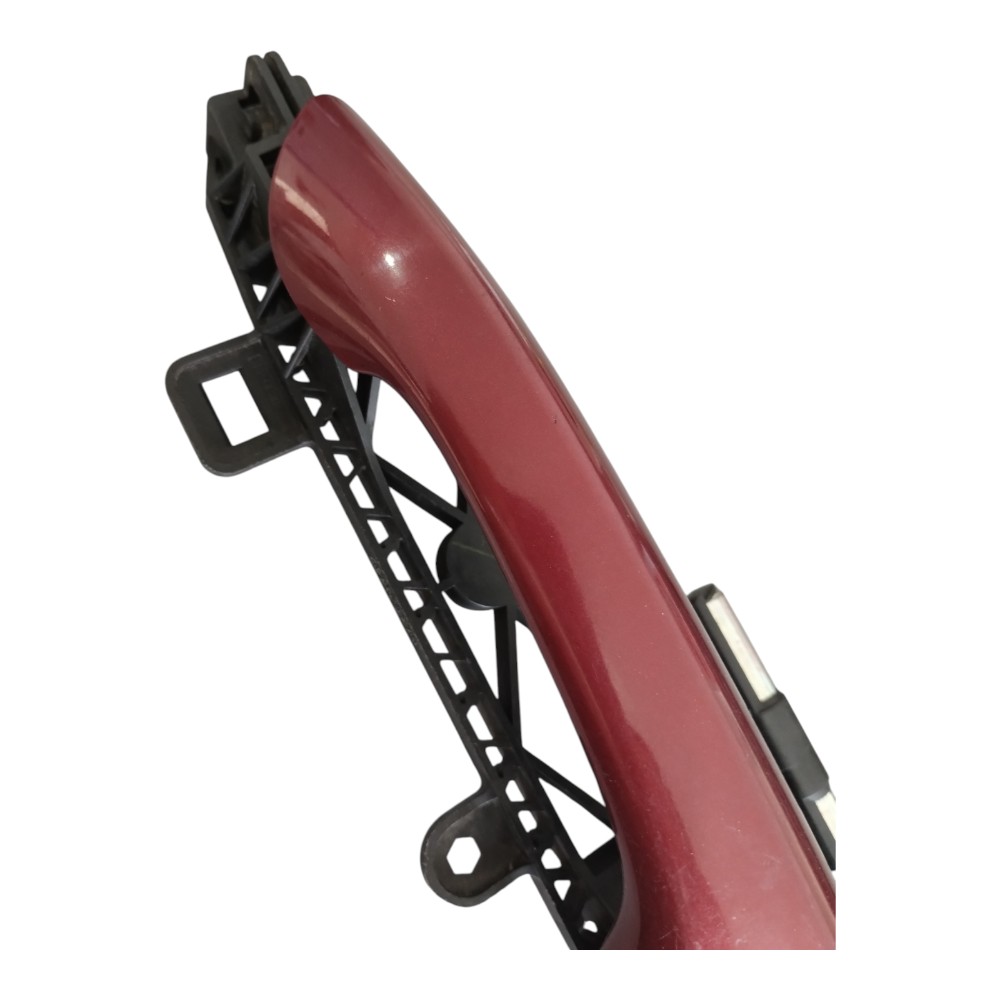Maçaneta Externa Traseira Esq. Chevrolet Onix 2020 À 2025. Vermelho Traseira 3