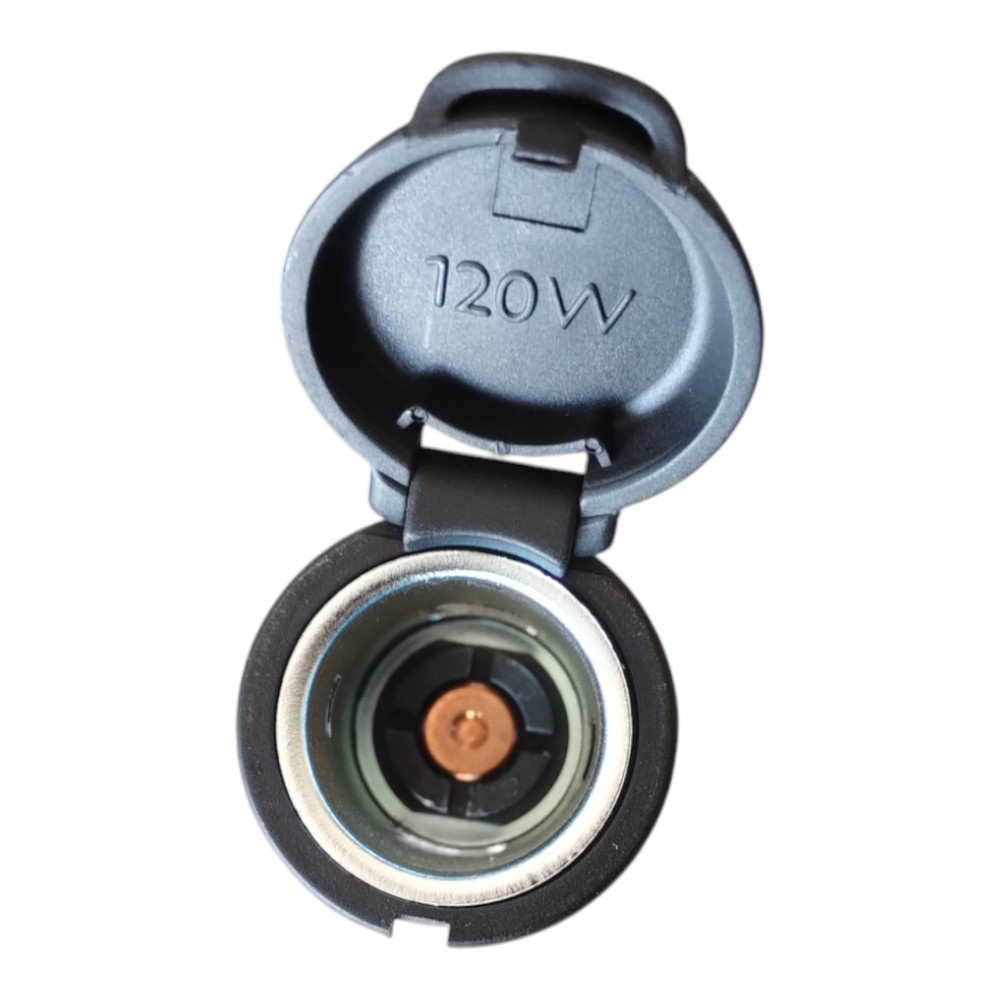 Tomada 12v Console Citroen C4 Lounge 2014 À 2018 Original. Preto 2