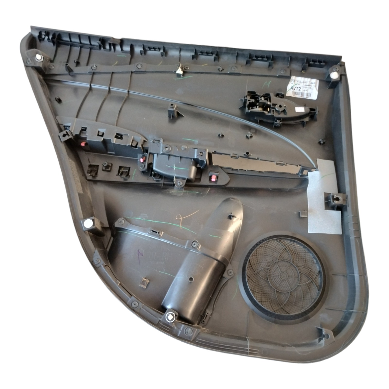 Forro De Porta Traseira Direita Toyota Yaris . 3