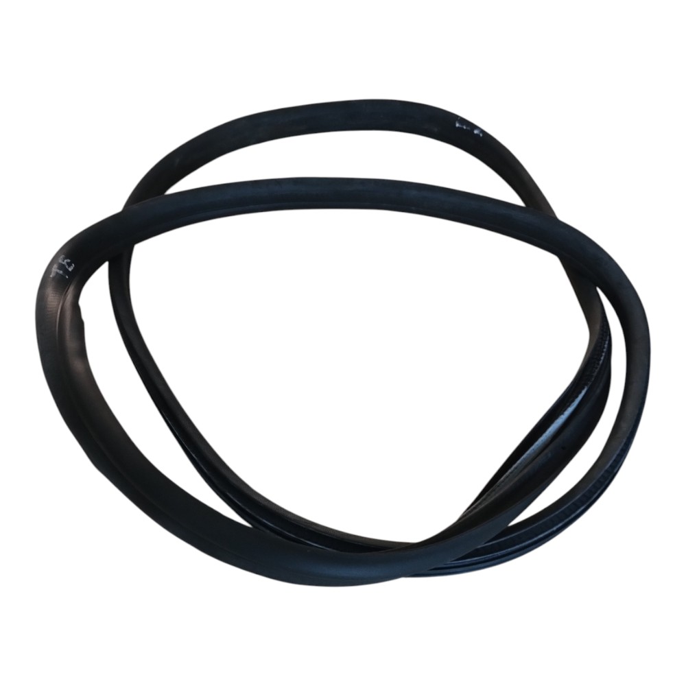 Borracha Vedação Porta Traseira Esquerda Ford Ecosport 13/17 Preto 2