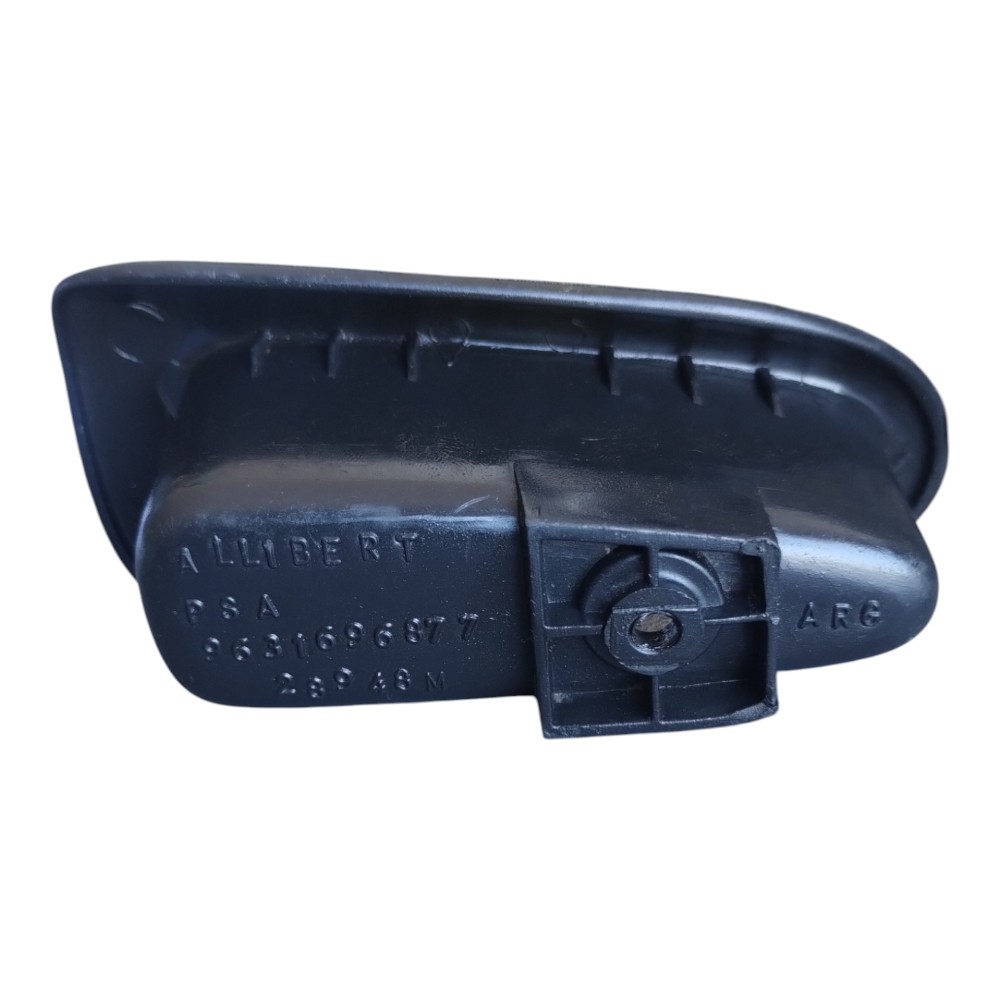 Puxador Porta Traseira Esquerda Peugeot 206 207 2008 À 2012. Preto Traseira 3