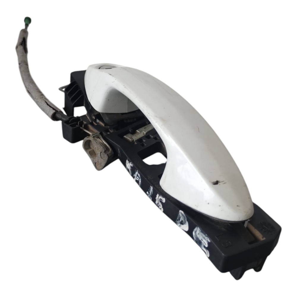 Maçaneta Externa Dianteira Esquerda Ford Ka 2014 À 2021. Branco Dianteira 4