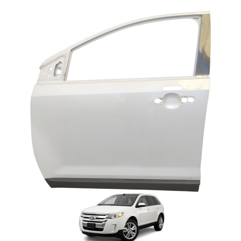 Porta Dianteira Esquerda Ford Edge 2011 À 2014. Dianteira Esquerdo Branca 1
