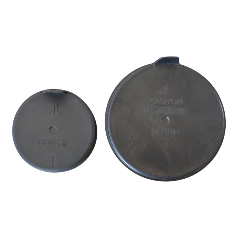 Tampas Lâmpadas Do Farol Citroen C4 Lounge 2014 À 2018. Preto