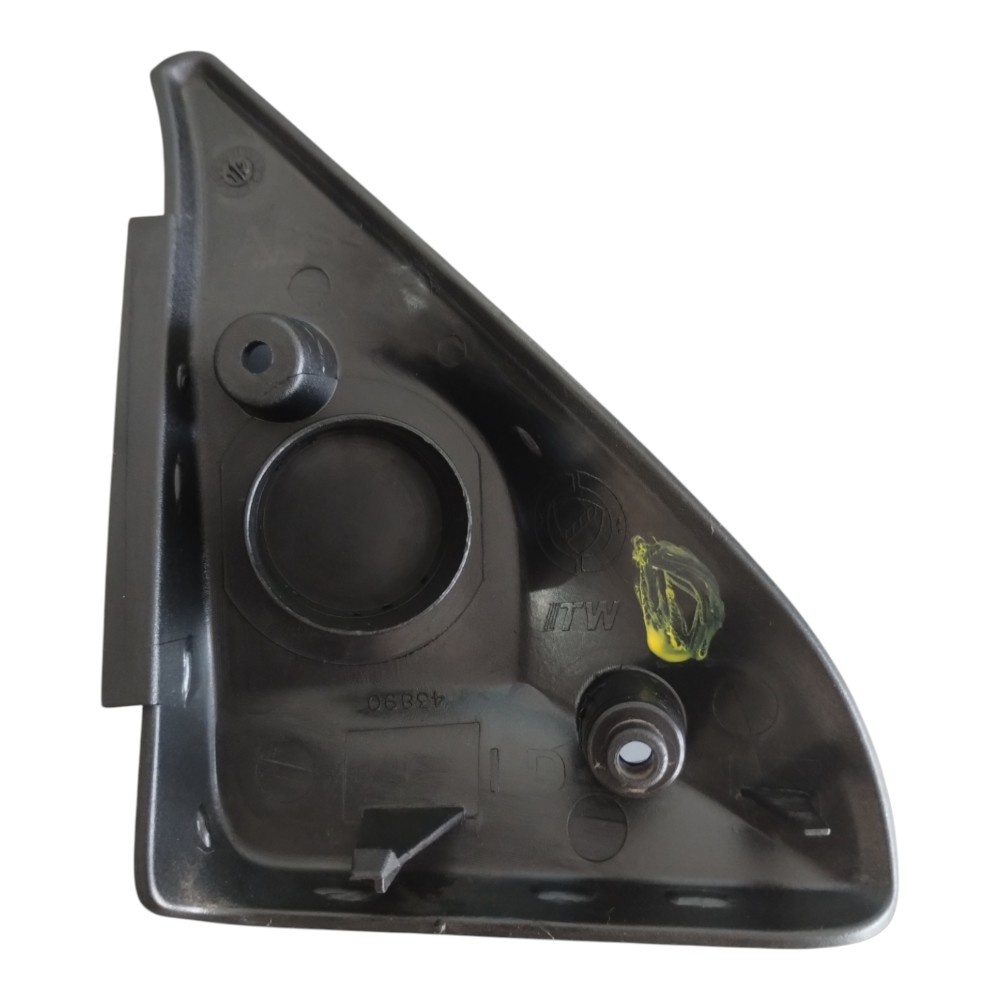 Moldura Interna Retrovisor Direito Fiat Uno Mille 04 À 13. Preto 4