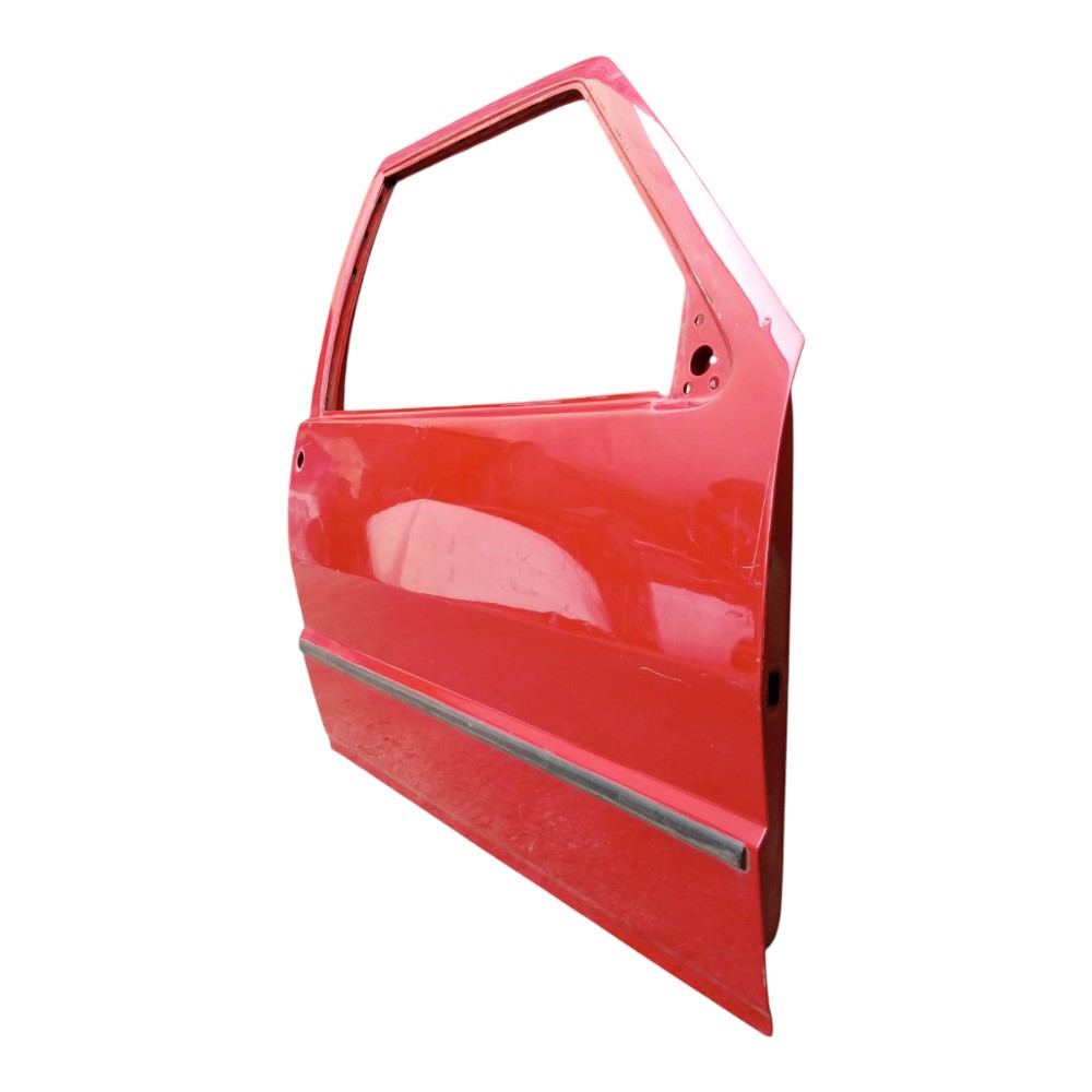 Porta Dianteira Direita Fiat Uno Fire 2 Portas 2004 Á 2013. Dianteira Direita Vermelho 8